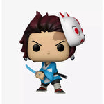Funko Demon Slayer Kimetsu No Yaiba Tanjiro vinyl figure wearing mask, exclusive Pop! Animation collectible by THE MIGHTY HOBBY SHOP