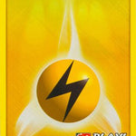 LightningEnergy (2011 Play! Pokemon)  - League & Championship Cards Holofoil