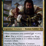 King Darien XLVIII (PPDMU-204P) - Dominaria United Promos
