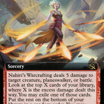 Nahiri's Warcrafting (MOM-365) - March of the Machine: (Extended Art)