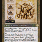 Precursor Golem (BRR-105) - The Brothers' War Retro Artifacts Foil