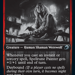 Spellrune Painter // Spellrune Howler (DBL-160) - Innistrad: Double Feature: (Double Faced Transform)