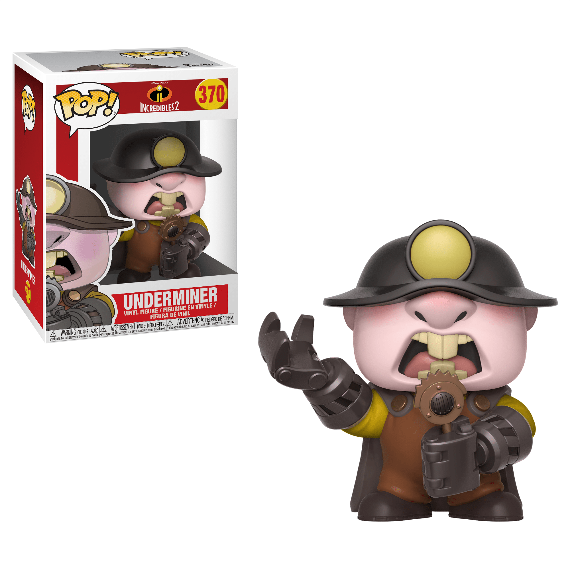 POP! Disney: The Incredibles - Underminer by THE MIGHTY HOBBY SHOP
