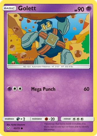 Golett 043/73 - Shining Legends