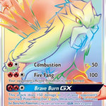 Entei GX (Secret) 074/73 - Shining Legends Holofoil