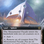 The Monumental Facade (ONE-401) - Phyrexia: All Will Be One: (Extended Art)