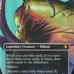 Kozilek, the Great Distortion (CMM-1057) - Commander Masters (Borderless) Foil