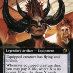 Mask of Griselbrand (MID-347) - Innistrad: Midnight Hunt: (Extended Art)
