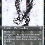 Bonepicker Skirge (ONE-436) - Phyrexia: All Will Be One: (Showcase) Foil