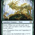 Aeve, Progenitor Ooze (PRE-148S) - Modern Horizons 2 Promos Foil