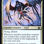 Liesa, Forgotten Archangel (PRE-232S) - Innistrad: Midnight Hunt Promos Foil