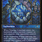 Tolarian Contempt (MAT-192) - March of the Machine: The Aftermath: (Showcase) Foil