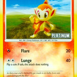 Chimchar [Platinum] 056/100 - Burger King Promos Reverse Holofoil