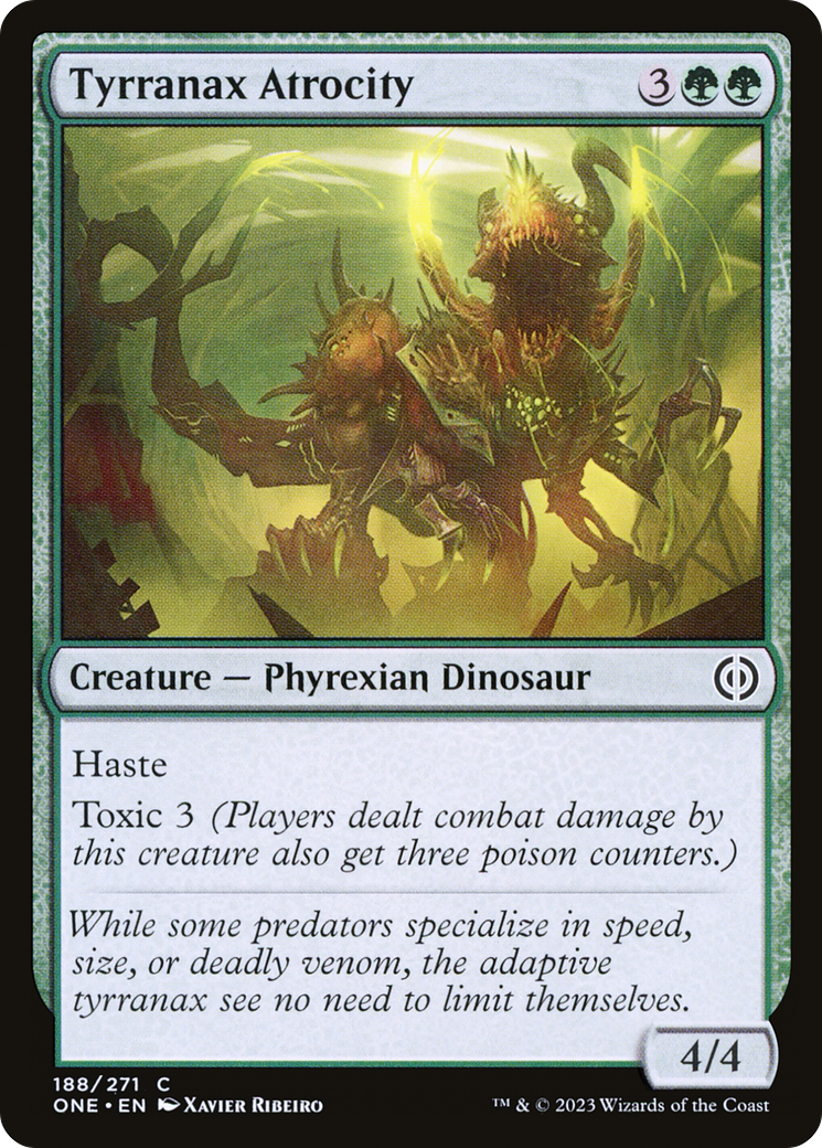 Tyrranax Atrocity (ONE-188) - Phyrexia: All Will Be One