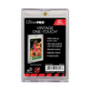 Vintage 35pt UV ONE-TOUCH magnetic card holder from THE MIGHTY HOBBY SHOP, designed for secure card display.