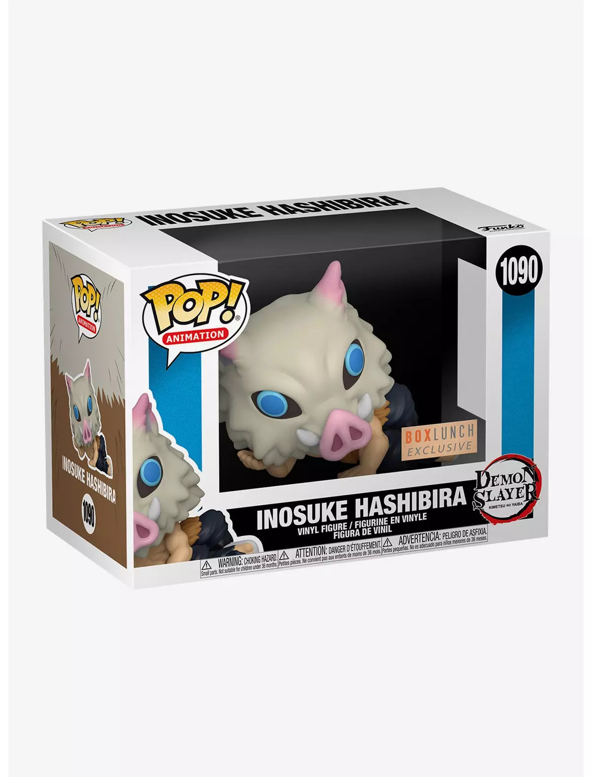 Funko Pop! Inosuke Hashibira Lounging in Mask Vinyl Figure - BoxLunch Exclusive