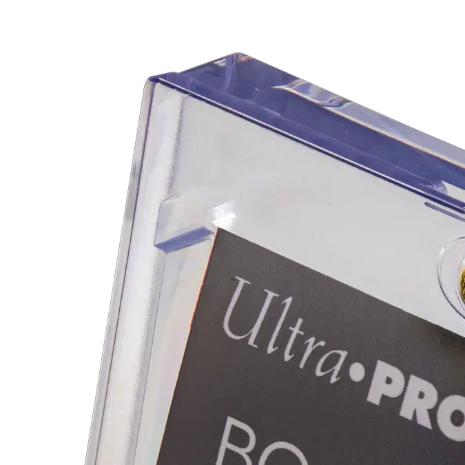 UV ONE-TOUCH Magnetic Holder for Booster Pack by THE MIGHTY HOBBY SHOP, showing the black magnetic case with booster pack inside.