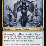 Savvy Hunter (ELD-200) - Throne of Eldraine