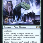 Topiary Stomper (PRE-160S) - Streets of New Capenna Promos Foil