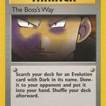 The Boss's Way 073/82 - Team Rocket Unlimited