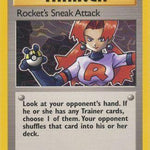 Rocket's Sneak Attack 072/82 - Team Rocket Unlimited