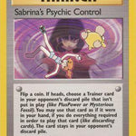 Sabrina's Psychic Control 121/132 - Gym Challenge Unlimited