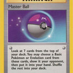 Master Ball 116/132 - Gym Challenge Unlimited