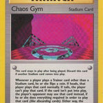 Chaos Gym 102/132 - Gym Challenge Unlimited