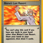 Blaine's Last Resort 105/132 - Gym Heroes Unlimited