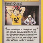 Blaine's Quiz # 112/132 - Gym Challenge Unlimited