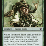Yavimaya Elder (MIC-147) - Midnight Hunt Commander