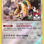 Regigigas 084/111 - League & Championship Cards - Reverse Holofoil
