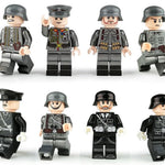 WWII - German Axis Forces - 8 Man Mixed Squad - Mil-Blox