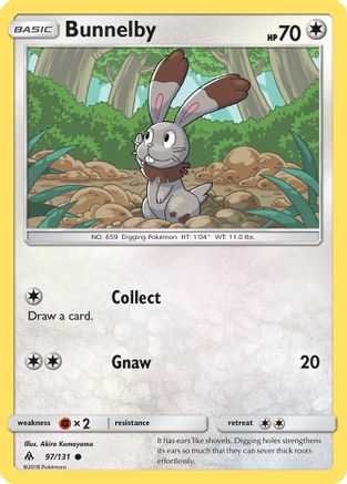 Bunnelby 097/131 - SM  Forbidden Light