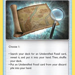 Fossil Excavation Map 107/131 - SM  Forbidden Light