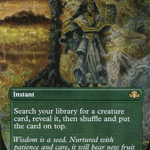 Worldly Tutor (DMR-442) - Dominaria Remastered (Borderless)