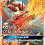 Blaziken GX 028/168 - SM  Celestial Storm Holofoil