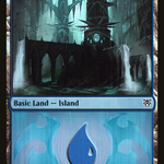 Island (LARP-A01) - GRN Ravnica Weekend Foil