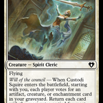 Custodi Squire (CMM-019) - Commander Masters