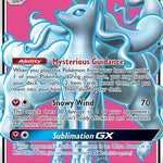 Alolan Ninetales GX (Full Art) 205/214 - SM  Lost Thunder Holofoil