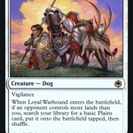 Loyal Warhound (PRE-23S) - Adventures in the Forgotten Realms Promos Foil