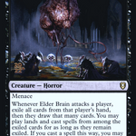 Elder Brain (PRE-125) - Battle for Baldur's Gate Promos Foil