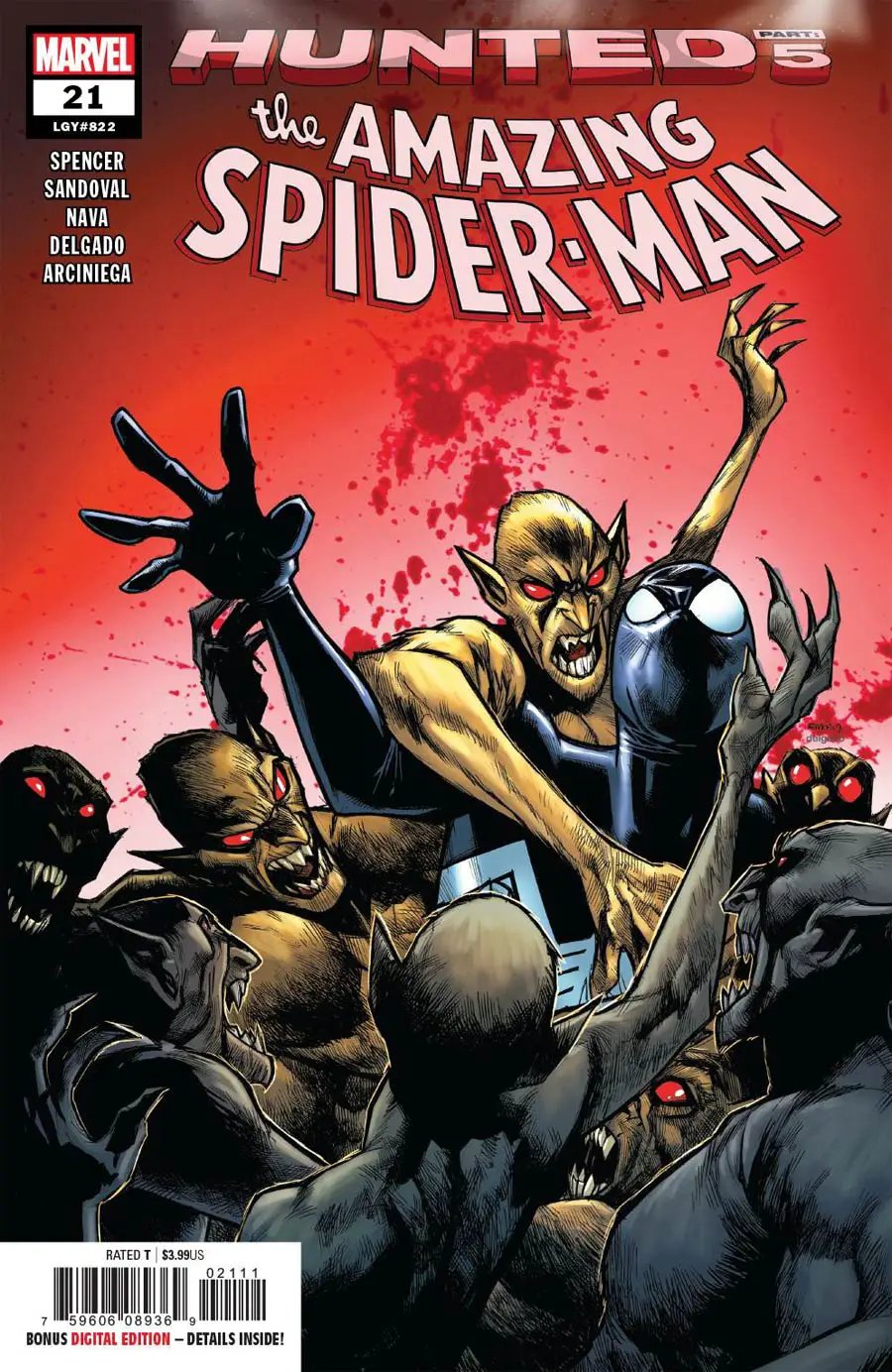 AMAZING SPIDER-MAN #21 5/15/2019 by Unknown Comic Books