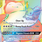 Eevee & Snorlax GX (Secret) 191/181 - SM  Team Up Holofoil