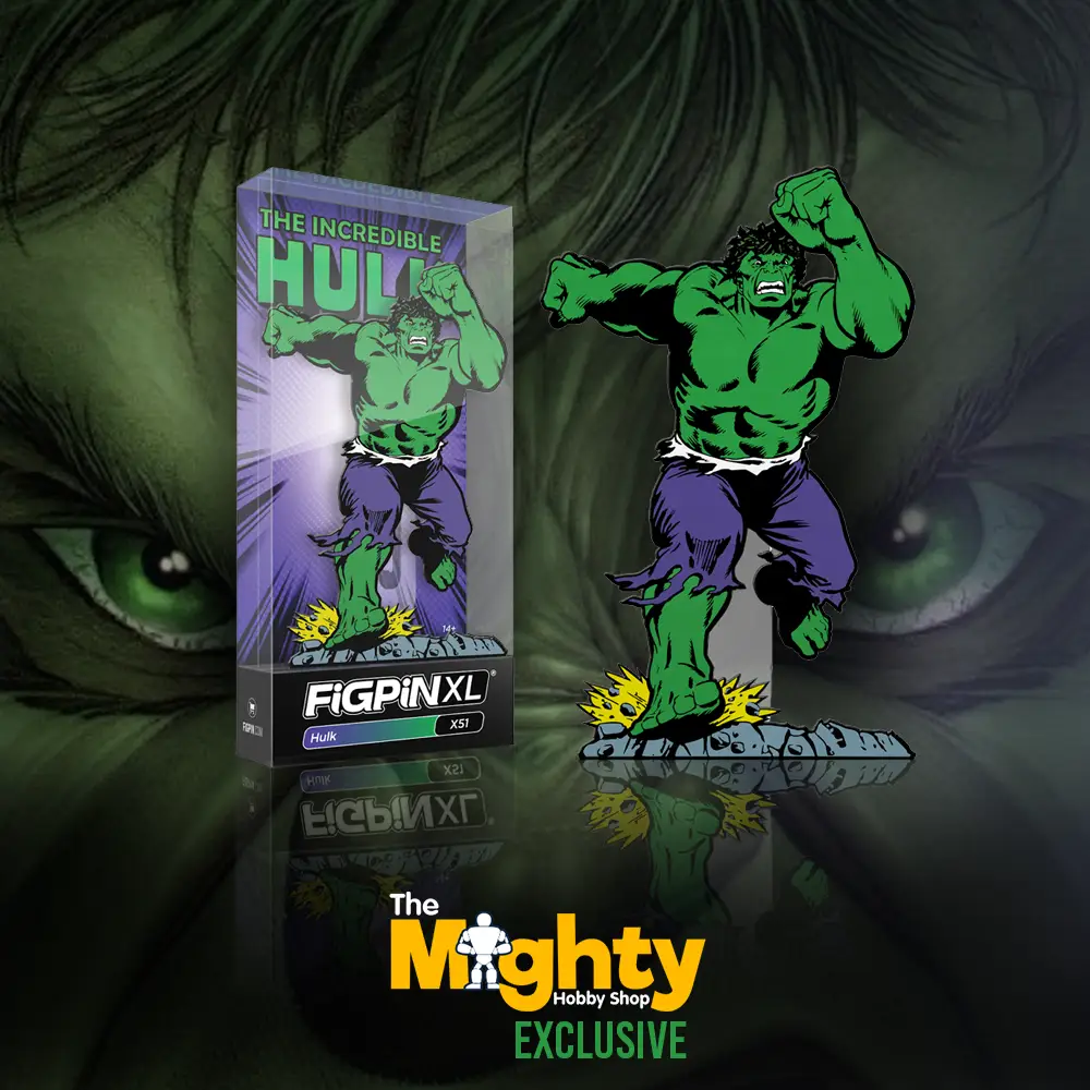 FiGPiN XL: Hulk X51 (The Mighty Hobby Shop Exclusive) by THE MIGHTY HOBBY SHOP