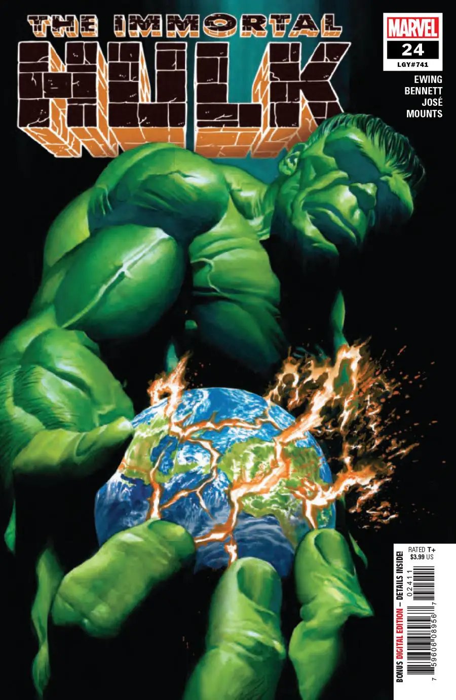 IMMORTAL HULK #24 (09/18/2019) by Unknown Comic Books