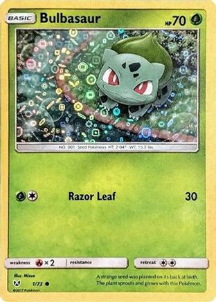 Bulbasaur (General Mills Promo) 001/73 - Miscellaneous Cards & Products Holofoil