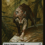 Wolf (AFR-014) - Adventures in the Forgotten Realms Tokens