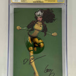 [Double Signed by David Nakayama | Gerry Duggan] X-Men #1 CGC 9.8 Yellow Label Exclusive Virgin Color Bleed Var