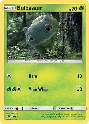 Bulbasaur (In-Store Event Promo) SM198 - SM Promos Holofoil